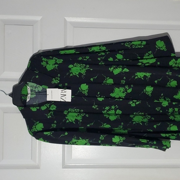 NEW ZARA Nadia Button-front Dress XXL - Picture 2 of 9